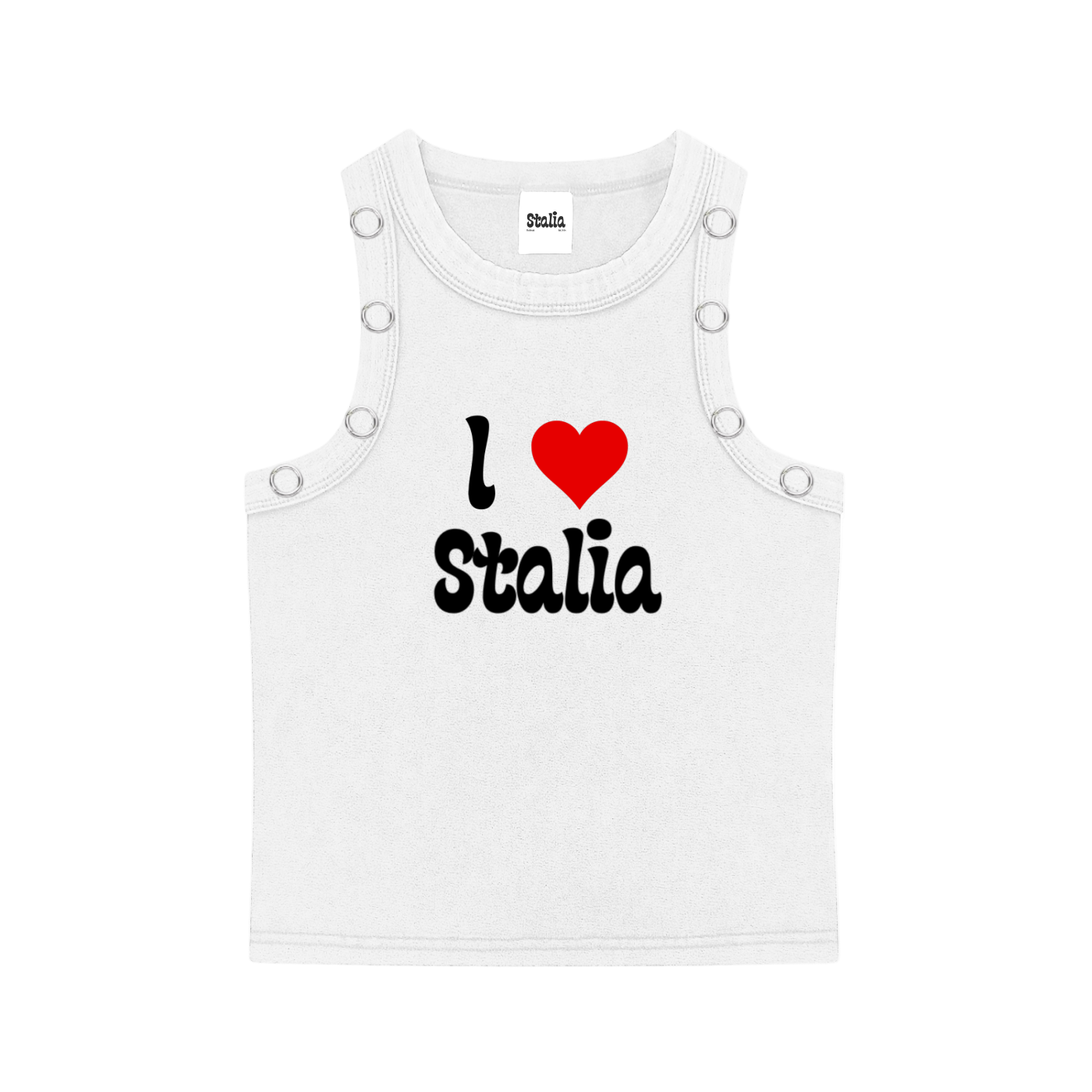 I ♡ STALIA CROP TANK