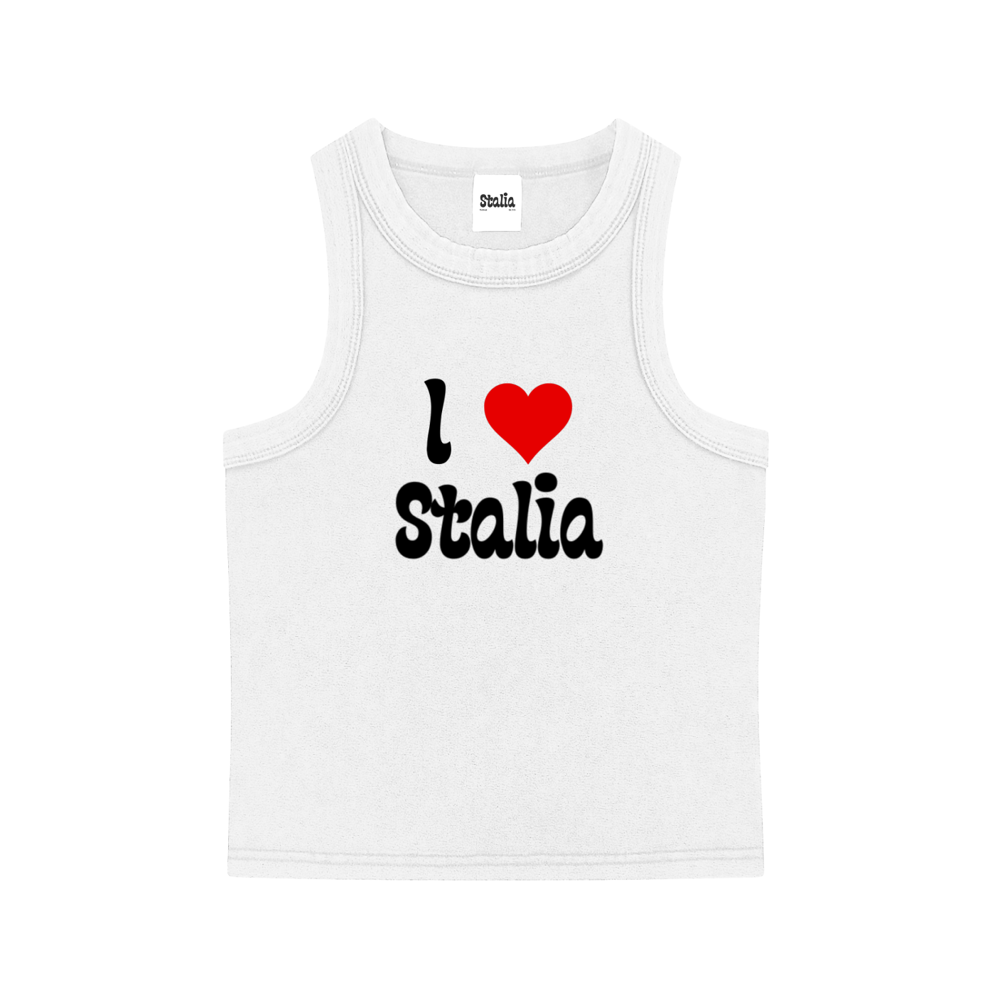 I ♡ STALIA CROP TANK