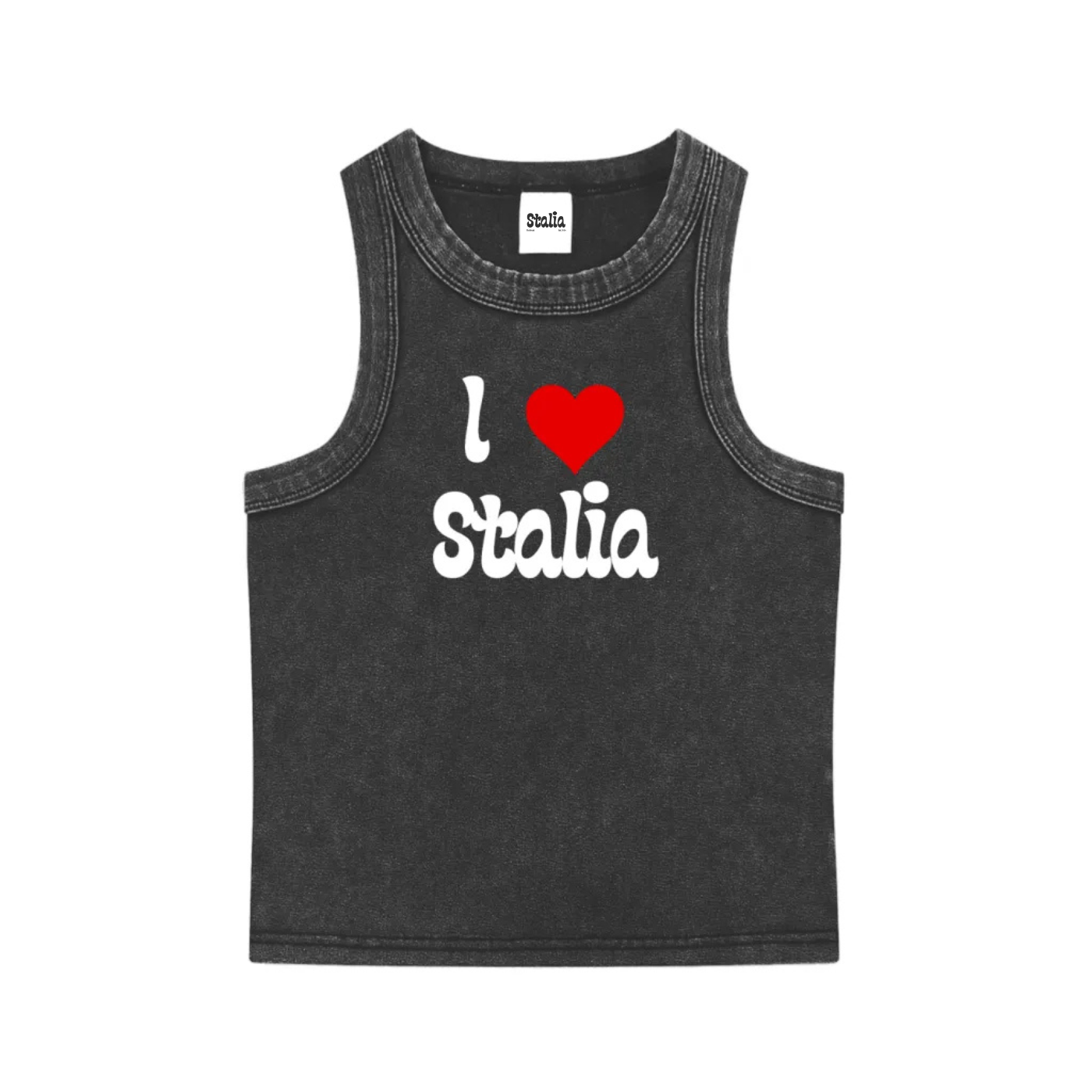 I ♡ STALIA CROP TANK